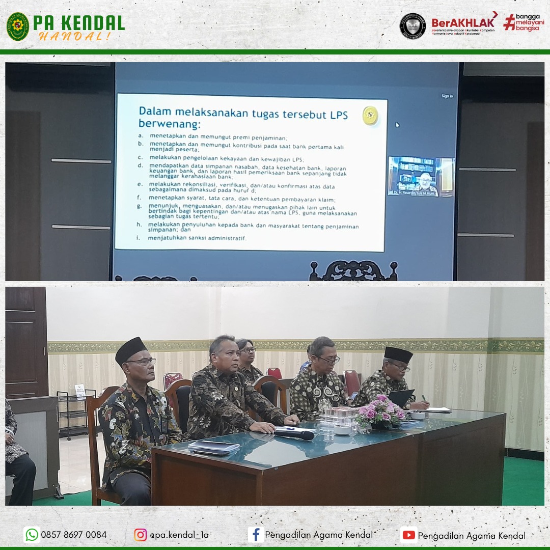 Bimtek : Penyelesaian Sengketa Perbankan Syariah