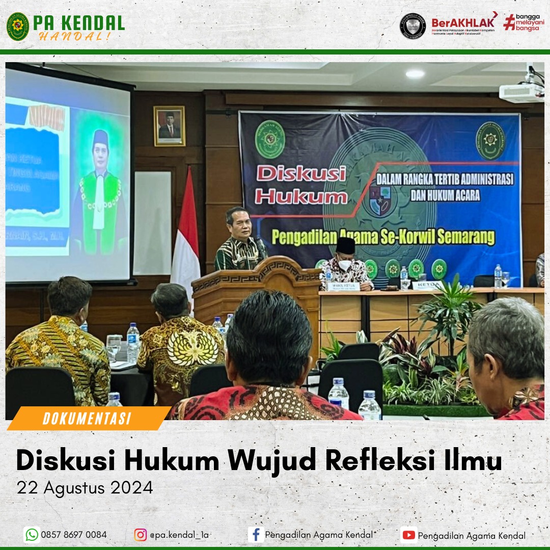 Diskusi Hukum Wujud Refleksi Ilmu