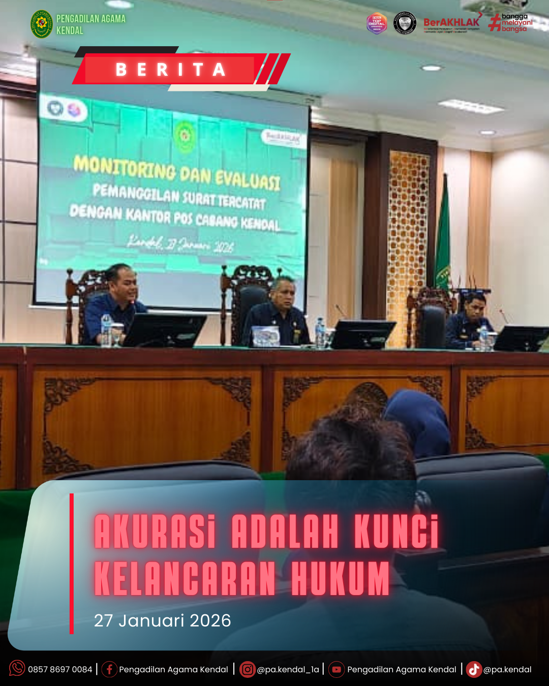 Akurasi adalah Kunci Kelancaran Hukum