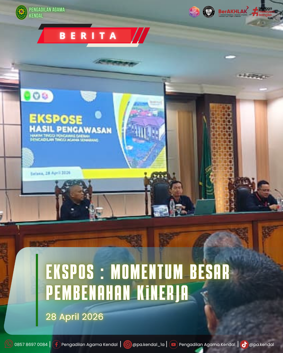 Ekspos : Momentum Besar Pembenahan Kinerja